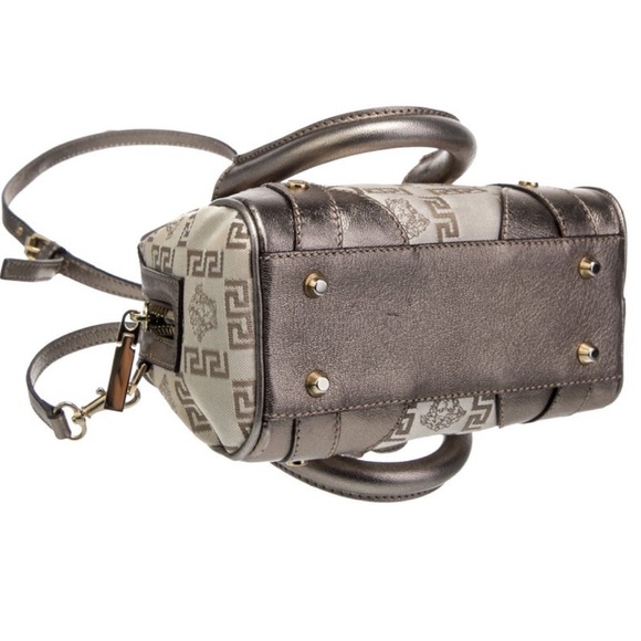 🔥Mini Versace🔥Medusa purse Vintage Versace bag Boston duffle bowler Y2k handbag - Picture 14 of 15